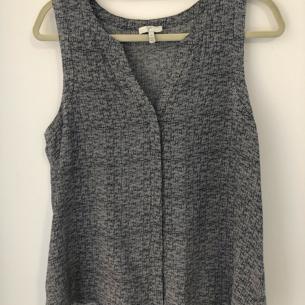 Joie button down silk tank